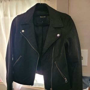 Madewell Black Leather Jacket